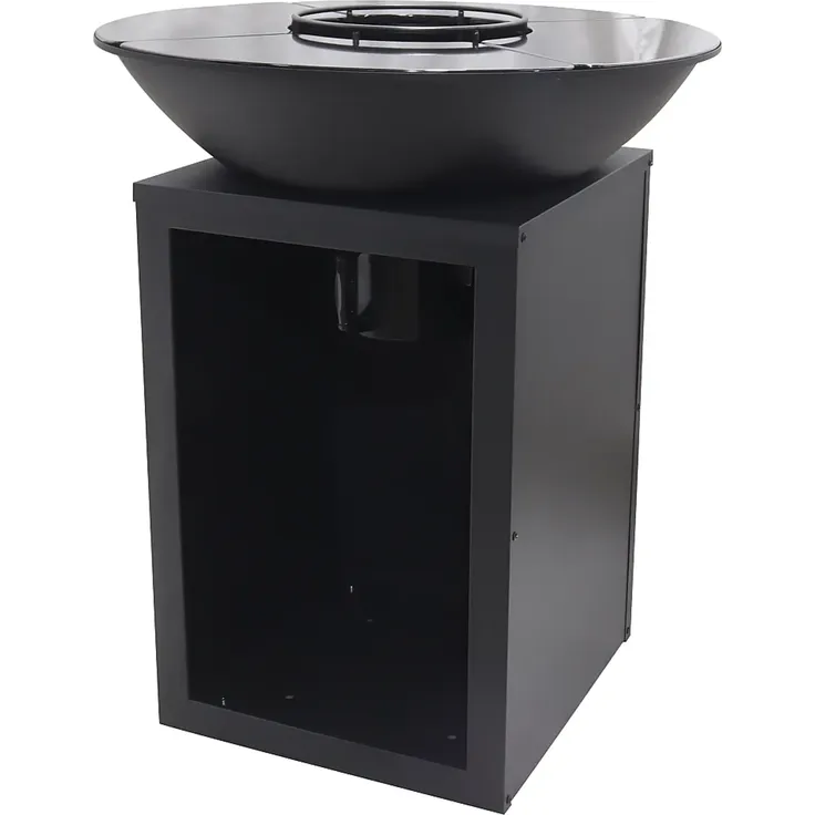 Vente-unique - IGNOS Küche Outdoor Metall Schwarz - B 80 cm x H 95 cm x L 80 cm – Bild 3