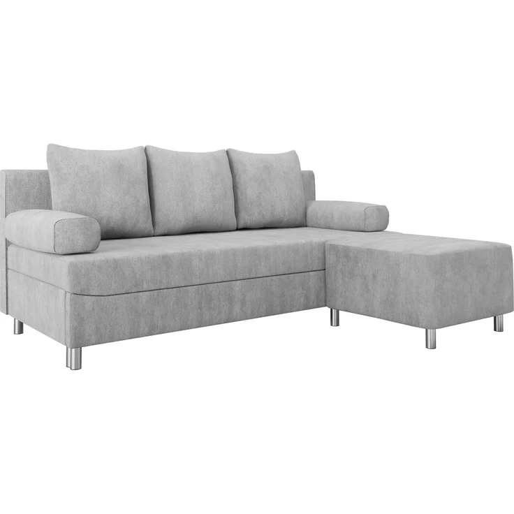 Schlafsofa Dover (Sofa mit Polsterhocker, Farbe: Lumo 65) – Bild 1