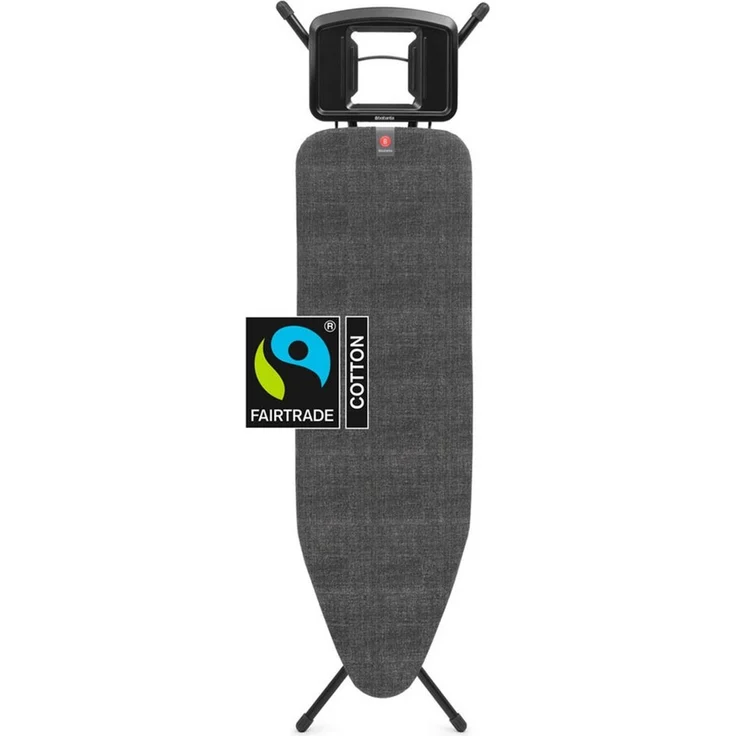 Brabantia Bügelbrett Bügeltisch B, 124 x 38 cm, Dst-Mulde Solide, Bügelfläche 124x38 cm, Fairtrade-zertifiziert – Bild 2