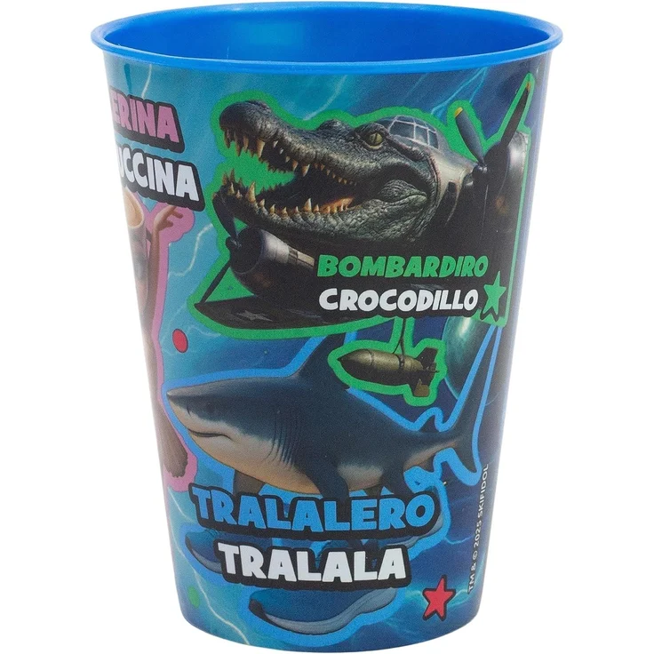 Italian Brainrot Trinkbecher 260 ml Kinder Tumbler für Alltag Freizeit – Bild 4