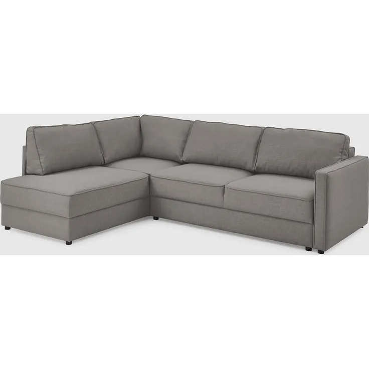 ATLANTIC home collection Schlafsofa Chill, Ecksofa mit Bettfunktion und Bettkasten