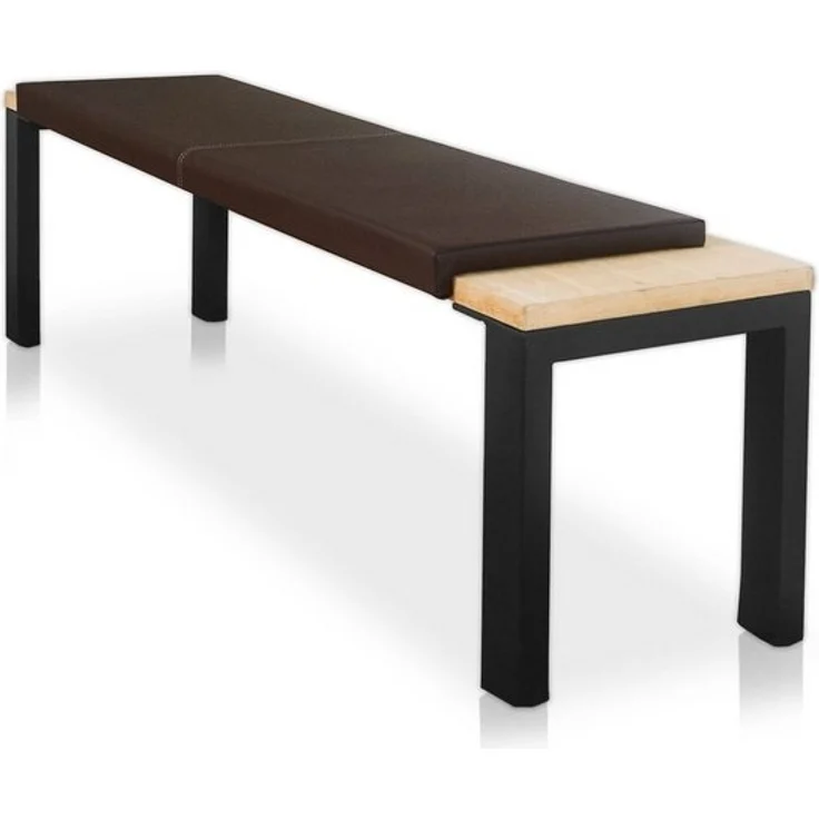 Lycce Bankauflage XXL Klemmkissen, Bankauflage, Sitzkissen für Sitzbank, viele Farben, (1 St), verrutscht nicht, 150cm breit, hochwertiger Kunstlederbezug – Bild 4