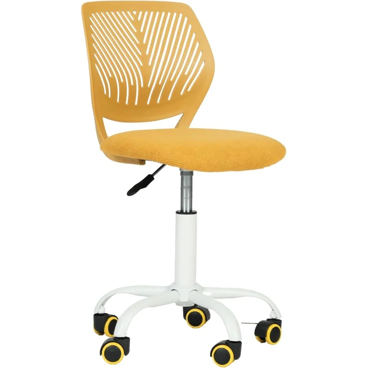FurnitureR Bunte Schreibtischstuhl, Modernes verstellbares Design Computer Sitz, Swivel Armless Stuhl, Kinderzimmer, Home Office Task Chair – Bild 1