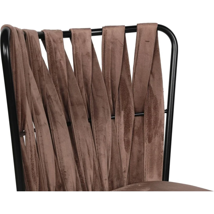 Skye Decor 'Kuşaklı-233 V2' Stuhlset (2-teilig), Hellbraun / Schwarz, 43 x 82 x 43 cm – Bild 4