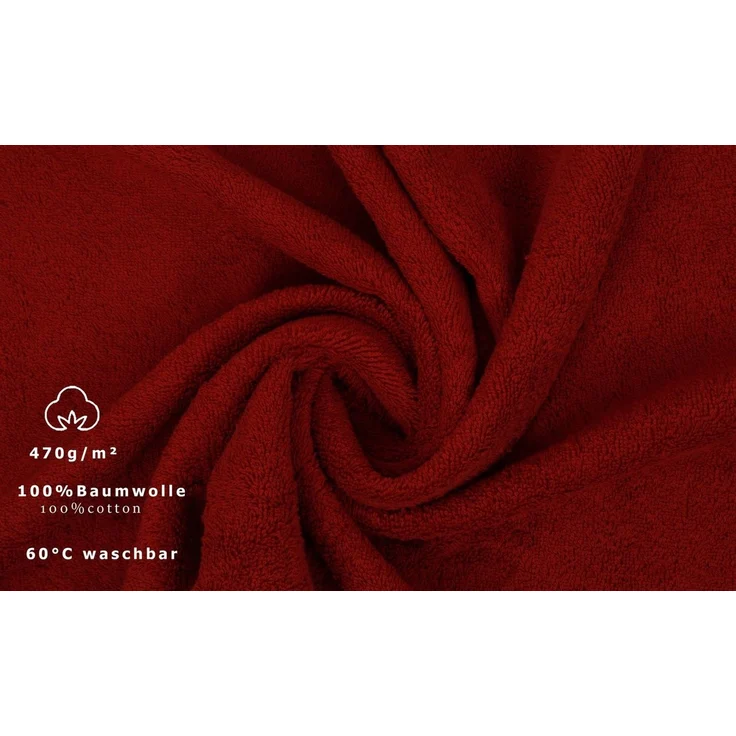 Betz Handtuch Set 12er Handtuch-Set PREMIUM, 100% Baumwolle (Set, 12-St), 2 Duschtücher 4 Handtücher 2 Gästetücher 2 Seiftücher 2 WH – Bild 3
