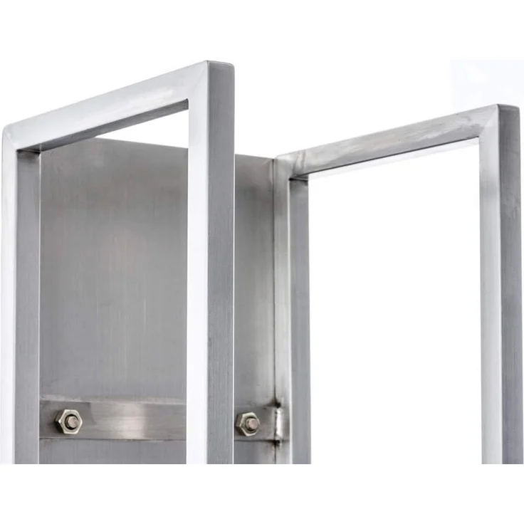 CLP Kaminholzständer Spark,edelstahl 160 cm – Bild 3