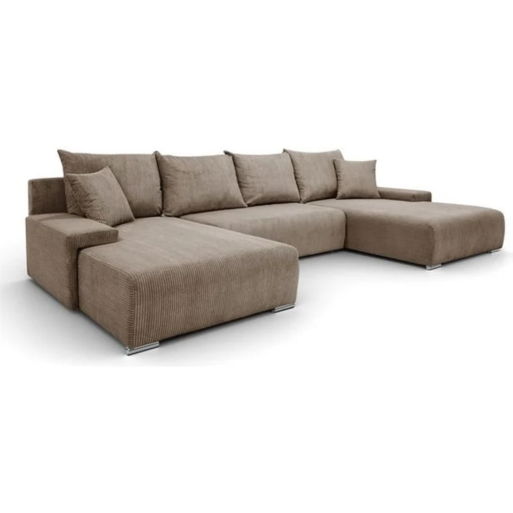 Lookway Wohnlandschaft LAVIO U – großes Ecksofa in U-Form, modernes Design, 348x188x93 cm – Bild 4