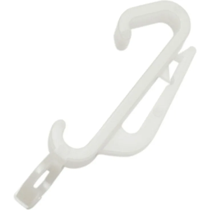 Gardinia Gardinen-Clip-Gleiter Flexline weiß 20-er Pack