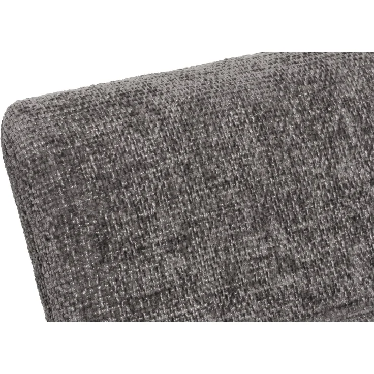 Sitzbank HWC-G55, Esszimmerbank Bank, Edelstahl gebürstet Stoff/Textil Chenille Öko-Tex, 180cm ~ dunkelgrau – Bild 6