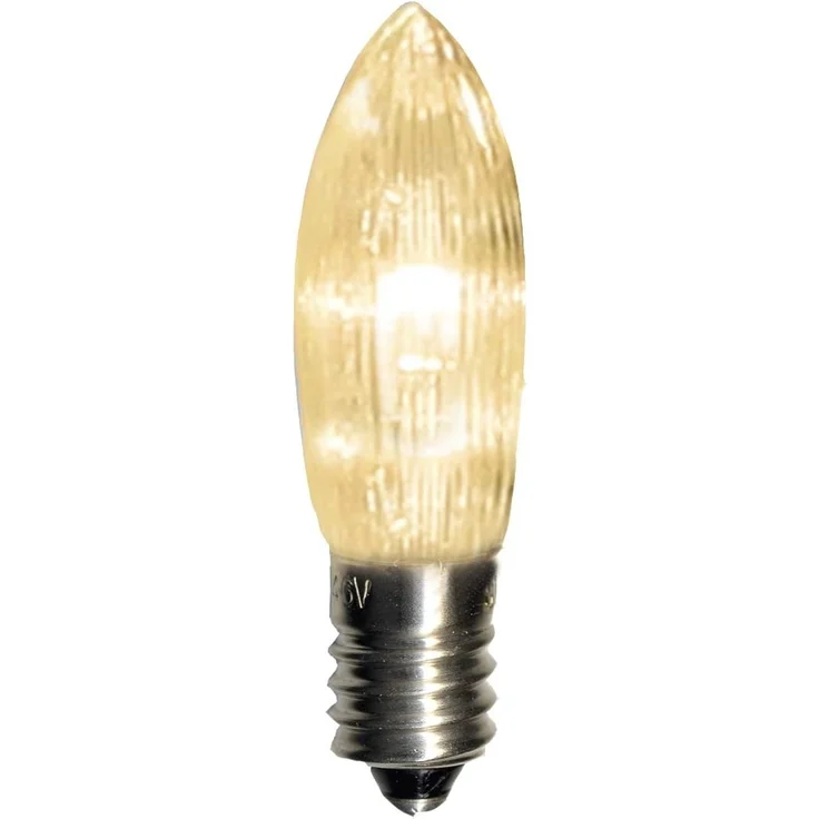 LED Ersatzleuchtmittel für Baumkerzen - warmweiß, 3 Stück – Bild 6