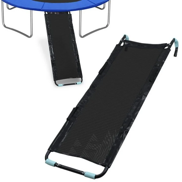 Clanmacy Trampolinleiter UV-beständig flexibel montierbar Sicherheitsleiter Einstiegsleiter – Bild 4