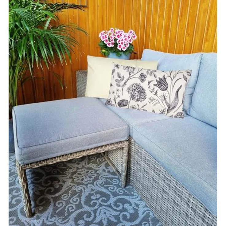 JACK Dekokissen Outdoor Lounge Kissen 30x50cm Motiv inkl. Füllung, mit Lotus-Effekt, Robust, Strapazierfähig, für Innen & Außen geeignet – Bild 3