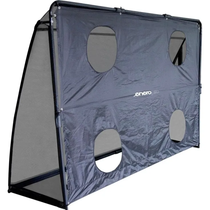 Fußballtor mit Netz und Schusswand 240x160x80 cm ENERO PRO