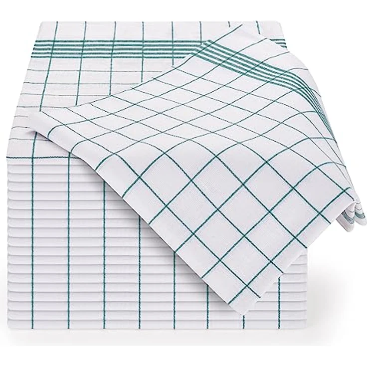 Blumtal Geschirrtuch Hochwertige im praktischen Set, (Set, 10-tlg, Set bestehend aus 5, 10 oder 20), in der Größe 50x70 cm, 100% Baumwolle – Bild 2