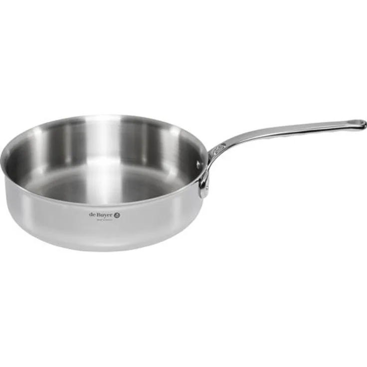 De Buyer Affinity Sauteuse Edelstahl gerade 28 cm