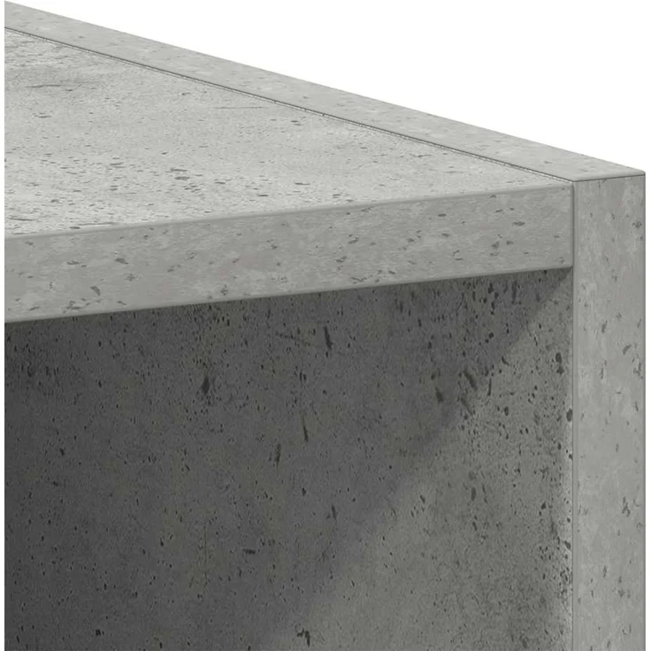 vidaXL Hängeschrank Riga Betongrau 20x29,5x60 cm Holzwerkstoff 854160 – Bild 7