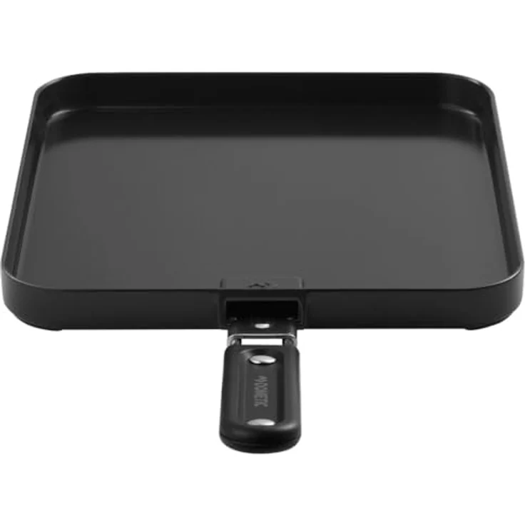 Cadac Glatte Universal-Grillplatte für 2-Cook 3, Aluminium schwarz, 25 x 27 cm – Bild 4