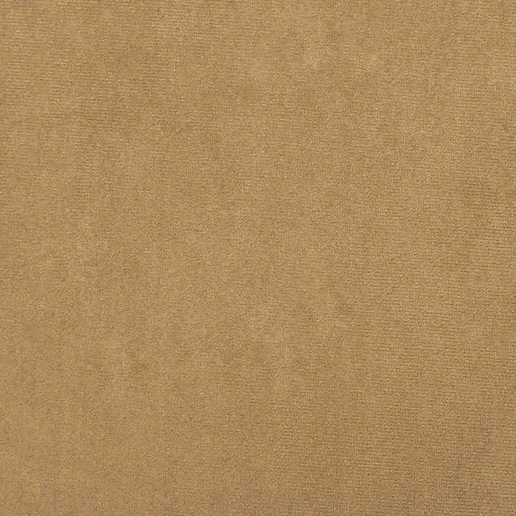 vidaXL Esszimmerstühle mit Rollen 2 pcs Braun 58 x 65 x 98 cm Samt 42017882 – Bild 9