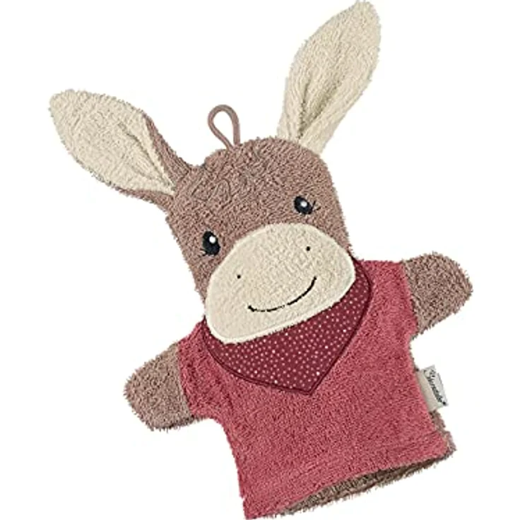 Sterntaler Spiel-Waschhandschuh Emmily mittelblau – Bild 4