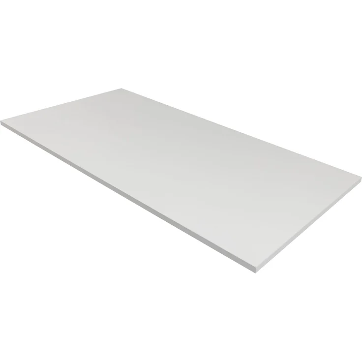 furni24 Tischplatte 140x80 cm Schreibtischplatte–Perfekt für höhenverstellbare Schreibtische, Computertisch Gaming-Tisch, Mehrzwecktisch, Esstische und mehr –25mm stabile Tischplatte langlebig, Grau – Bild 2