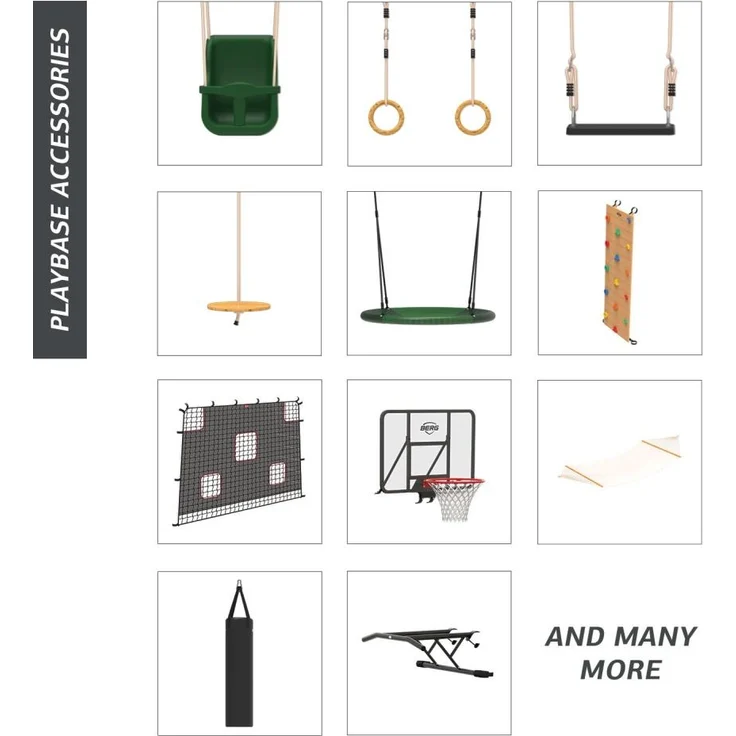 BERG Playbase Zubehör Kletternetz L – Bild 7