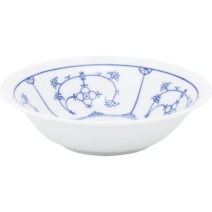 KAHLA Dessertschale Blau Saks 13 cm, Porzellan, von Hand dekoriert