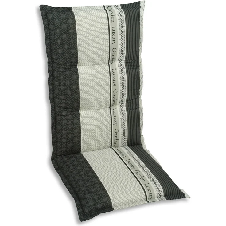 GO-DE Mittellehner-Auflage 110x50x7 cm grau Sitzkissen Sitzpolster Sitzauflage – Bild 2