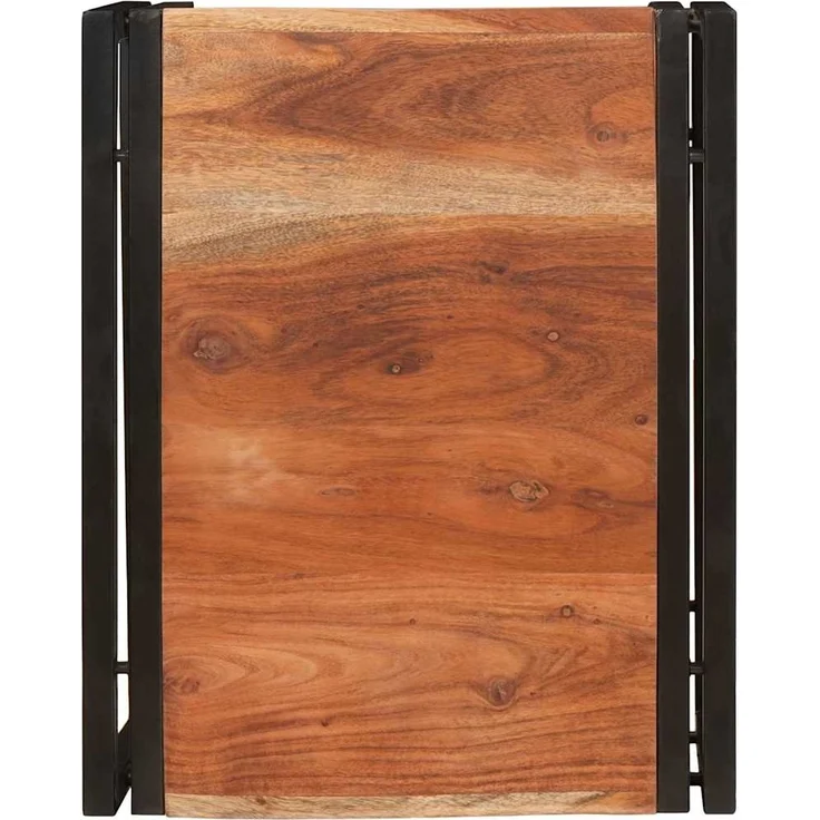 vidaXL Badregal mit Regal Braun 40 x 50 x 23 cm Massivholz Akazie 4102752 – Bild 6