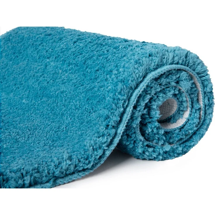 OTTO home Badematte Sanremo, Standard & Premium, 30mm oder 35mm, sehr weich, rutschhemmend beschichtet, schnell trocknend, fußbodenheizungsgeeignet, Polyester, rund, Badteppich, unifarben, rechteckig, rund & als 3-tlg. Set erhältlich – Bild 3