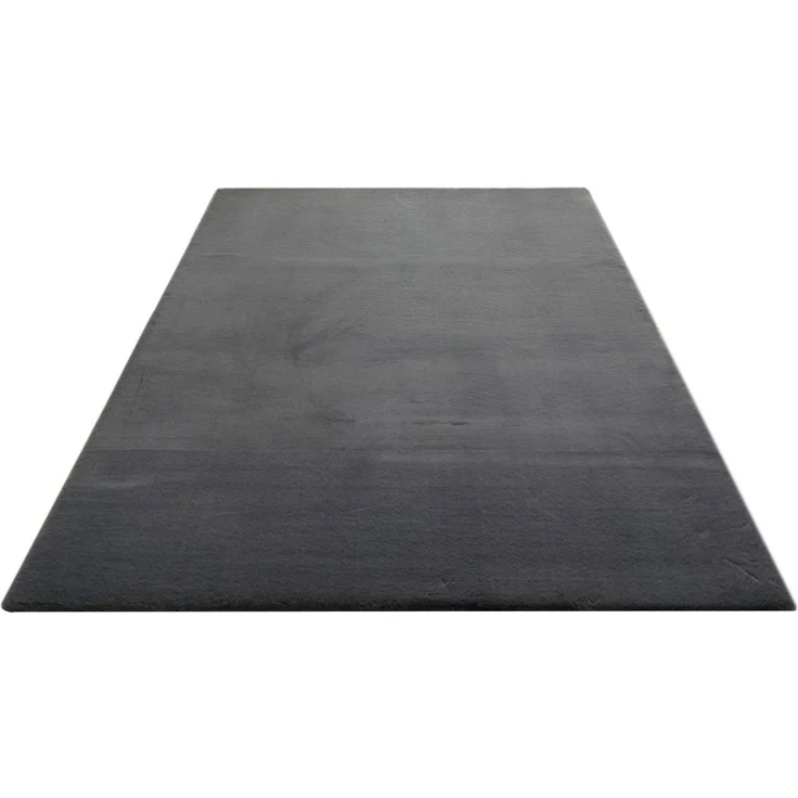 Bruno Banani Fellteppich Rabbit 2, Kunstfell Teppich, Modern, rechteckig, Höhe: 25 mm, Kaninchenfell-Haptik, sehr weich, Wohnzimmer, Schlafzimmer, Esszimmer – Bild 3