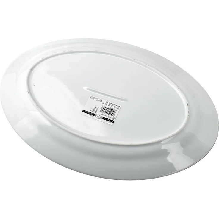 Platte porzellan BASIC Teller 35x24x3cm 1pc – Bild 3