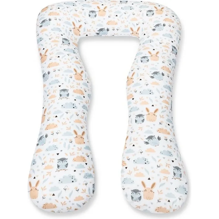 Amilian Stillkissen 330 cm - Seitenschläferkissen, Schwangerschaftskissen, Lagerungskissen, Stillkissen XXL - Stillkissen Seitenschläferkissen - Amilian Stillkissen, mit abnehmbaren Bezug, Stillkissen mit Füllung