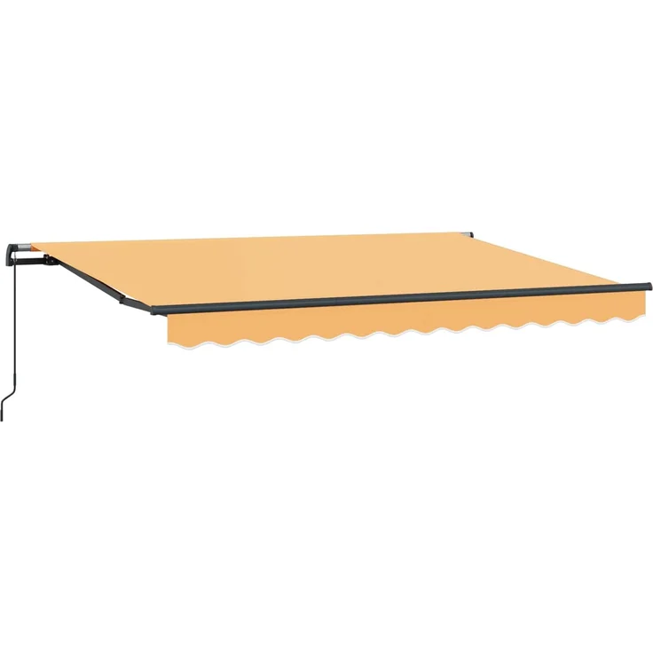 vidaXL Einziehbare Markise Sand 2,5 x 2 m Stoff 3425608 – Bild 2