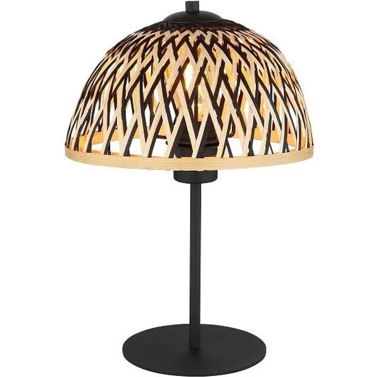 Colly Tischleuchte Metall Schwarz Matt, 1X E27 Led