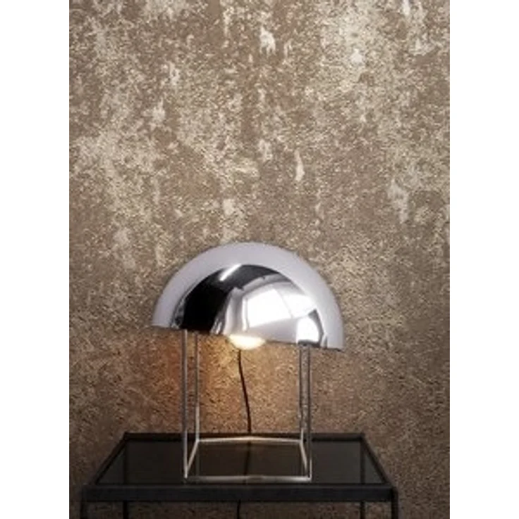 Newroom Vliestapete, Braun Tapete Uni Leicht Glänzend - Beton Gold Silber Betontapete Betonoptik Putzoptik Modern Industrial für Wohnzimmer Schlafzimmer Küche – Bild 6