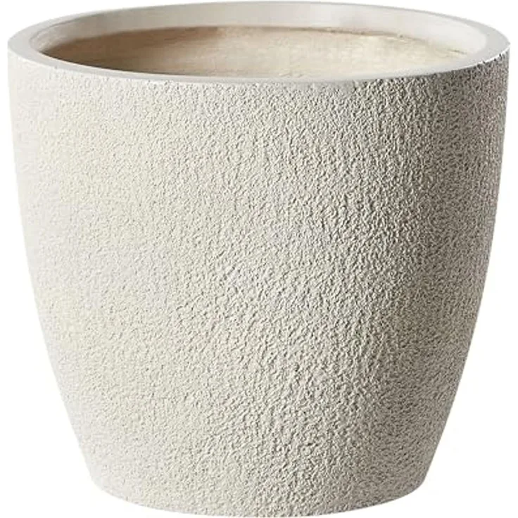 Blumenkübel KANNIA 36 cm Cremeweiß