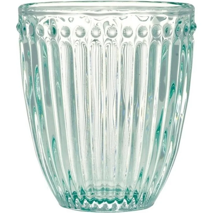 Greengate Glas Alice Glass Water cool mint 9 cm, Glass – Bild 2