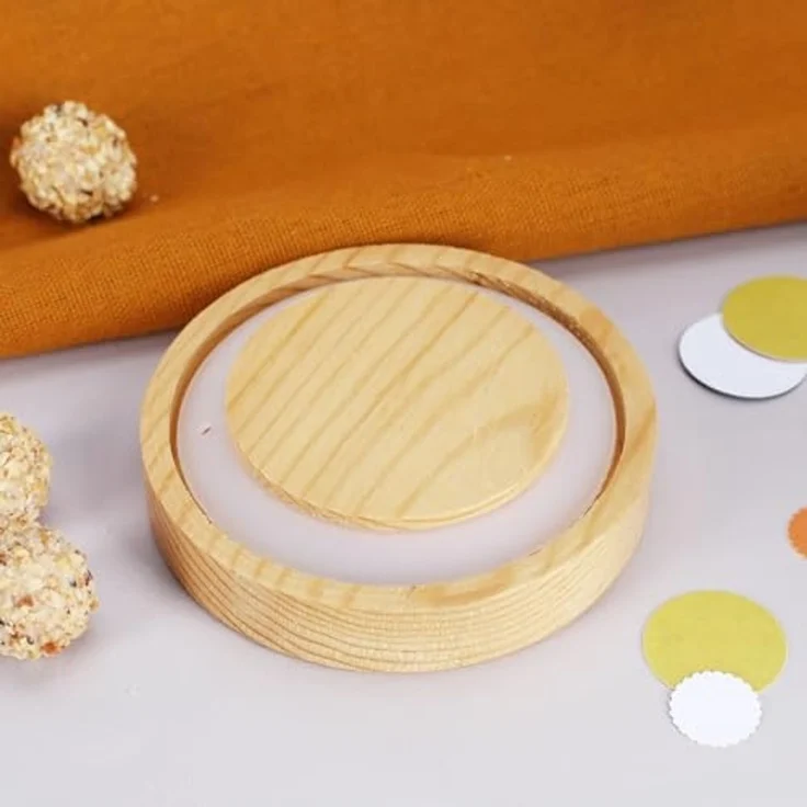 Herz & Heim Keksdose mit lustigem Aufdruck - Vorratsdose für Kekse & Gebäck, Keramik, mit Holzdeckel – Bild 5