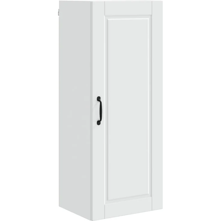 vidaXL Wandschrank PORTO Weiß 40 x 31 x 100 cm Holzwerkstoff 885465 – Bild 2