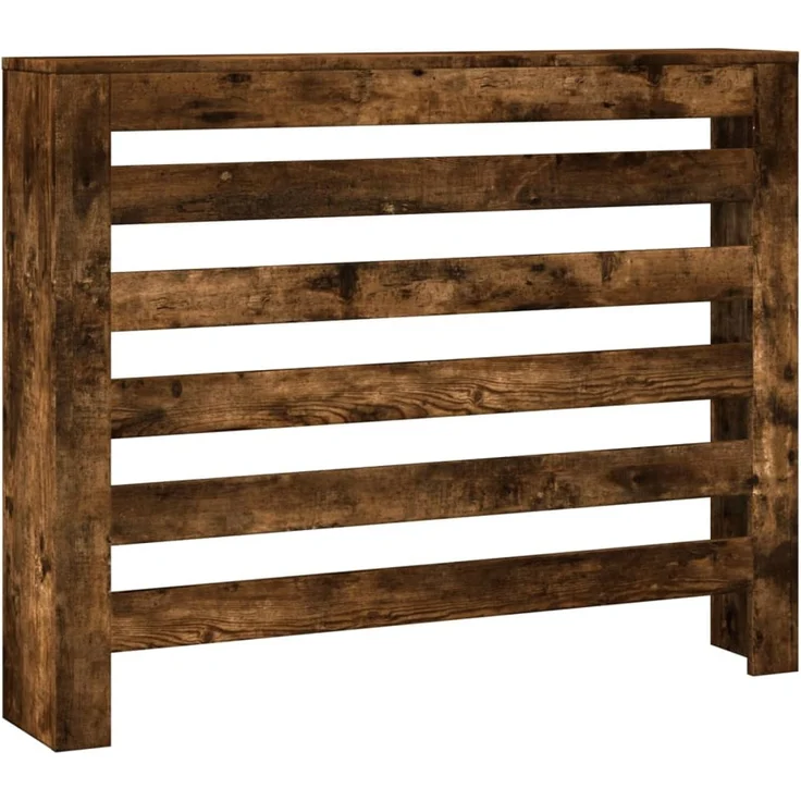 vidaXL Heizkörperverkleidung Räuchereiche 104x20x82 cm Holzwerkstoff 852694 – Bild 2