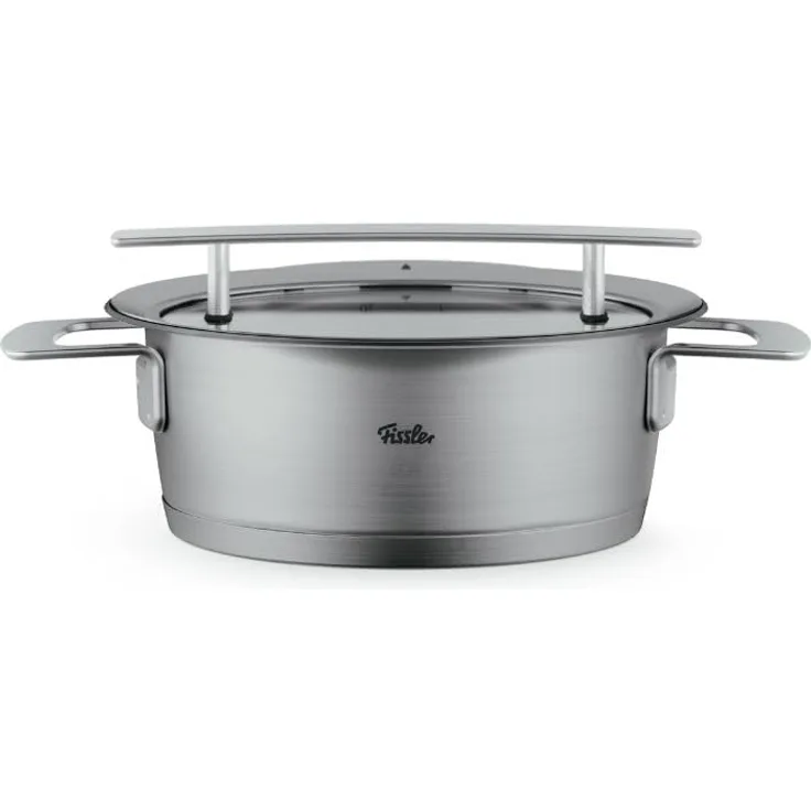 Fissler Bratentopf Phi Collection, Edelstahl 18/10, cookstar Allherdboden, Edelstahl 18/10, Made in Germany