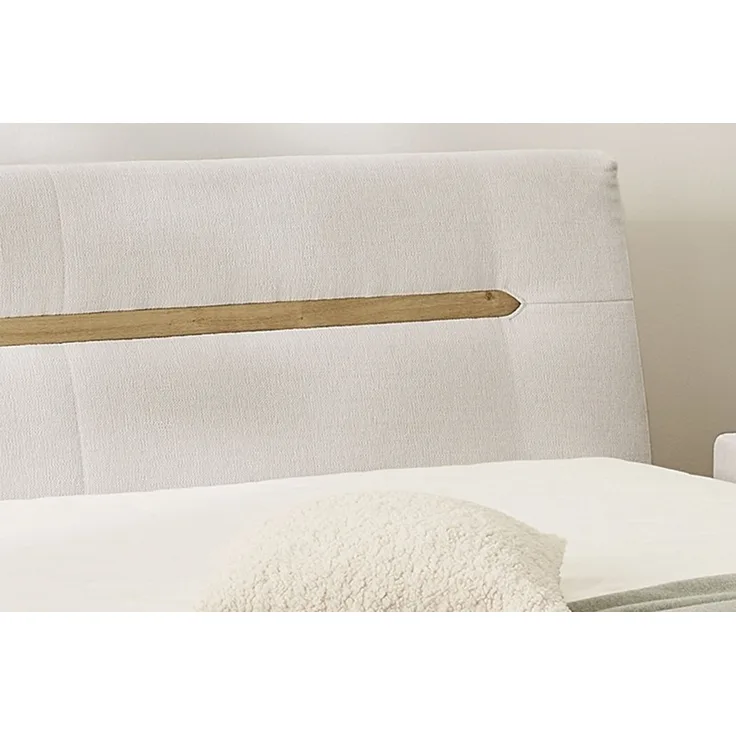 Jockenhöfer 'Hetty Max' Boxspringbett, 180x200 cm, Chenille Beige
