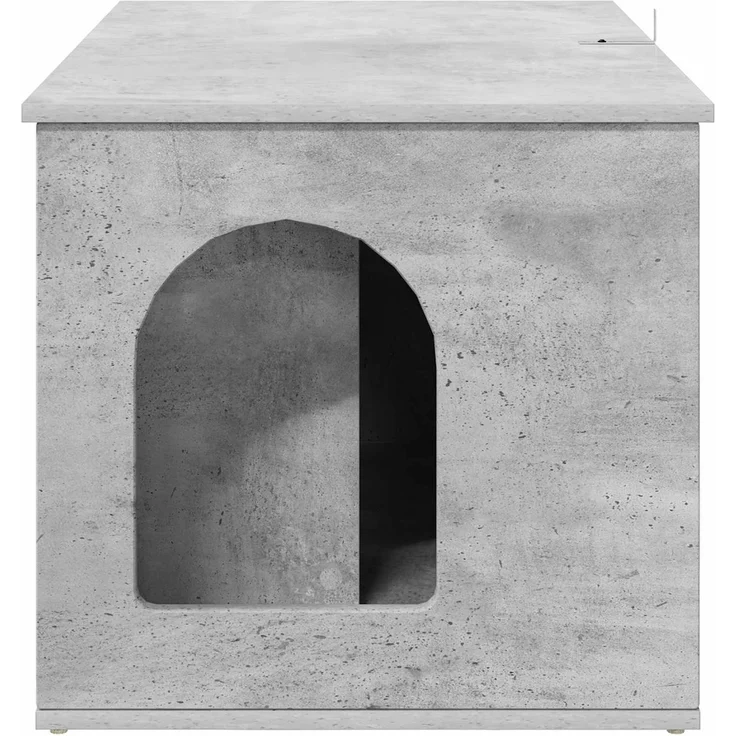 vidaXL Katzenhaus Beton 85 x 55 x 50 cm Holzwerkstoff 8000728 – Bild 8