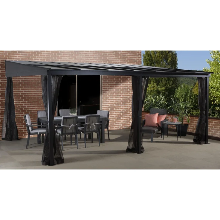 Sojag Aluminium Terrassenüberdachung St. Barth – Bild 1
