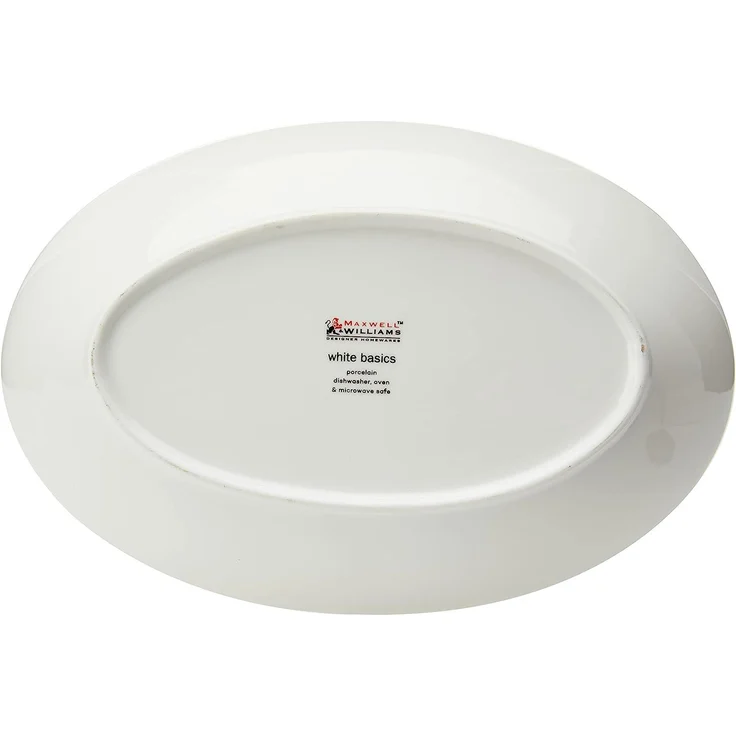 Maxwell & Williams ROUND Schale oval, 25 x 17 cm, Porzellan / White Basics – Bild 3