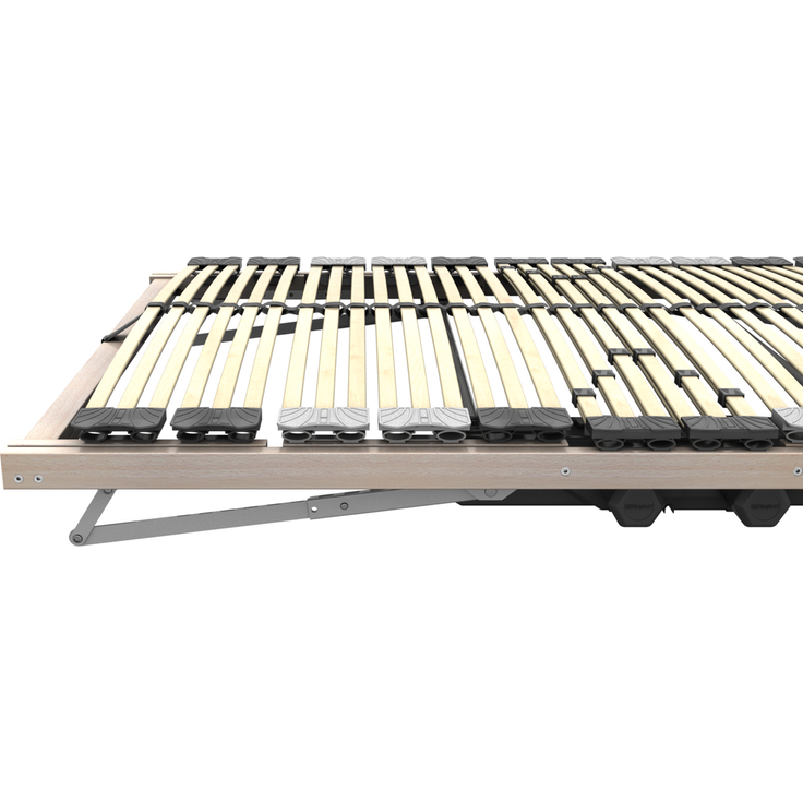 Coemo Motor-Lattenrost ERGO KF 90 × 200 cm, 28 Leisten, Kopf- und Fußteil elektrisch verstellbar, Bausatz – Bild 9
