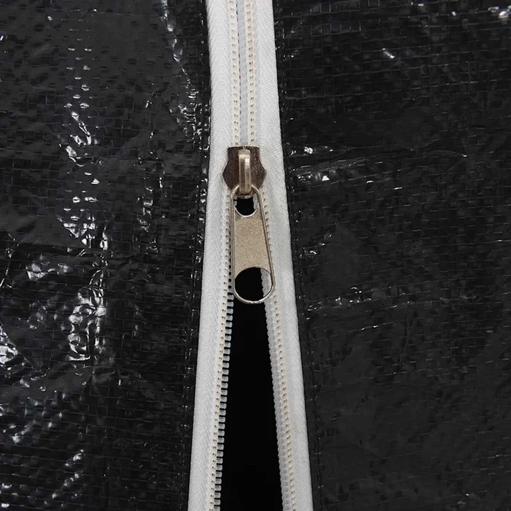 vidaXL Brennholzregal mit Regenschutz 151x60,5x110,5 cm Stahl Verzinkt 4104941 – Bild 11