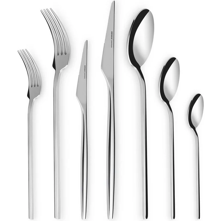 Karaca Besteck-Set Karaca Look Besteckset für 12 Personen 84-teilig Edelstahl Silber (84-tlg), 12 Personen, 316er Edelstahl, bruchfest rostfrei – Bild 1