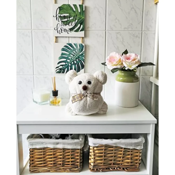 JACK Handtuch Set Frottier Geschenk Set viele Modelle Handarbeit Origami Gästetuch, (1-St), Handtuch, Waschhandschuh, gefaltete Tiere, tolle Geschenkidee – Bild 5