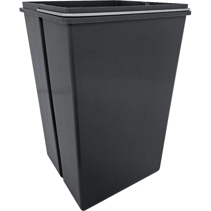 WESCO Ersatzeimer 15 L für Abfallsammler DOUBLE-BOY 410 X / 300-2, anthrazit (Art.-Nr. 8011916) – Bild 1